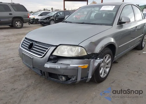 2004 Volkswagen Passat Gls from USA, damaged, VIN WVWPD63B64E276050